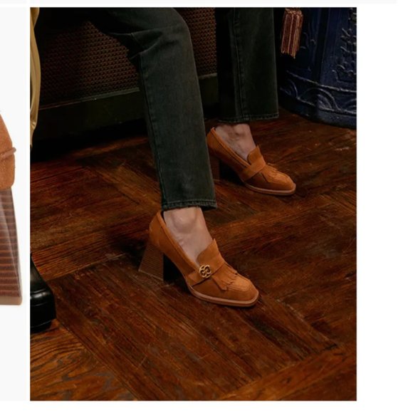 Sam Edelman Quinly Kiltie Block Heel Loafer MSRP$190 2024's Most Beloved Loafer - Picture 2 of 16